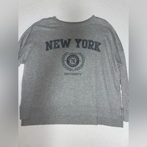 Oversized Colsie crewneck